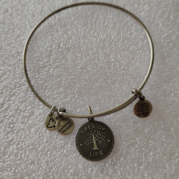 Alex and Ani Jewelry - Alex and Ani + Energy  Tree of Life Charm Bracelet Bangle  437